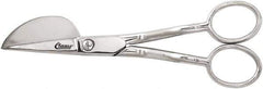 Clauss - 1-1/4" LOC, 6" OAL Carbon Steel Nap Shears - Offset Handle, For General Purpose Use - Apex Tool & Supply