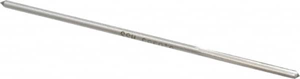 Interstate - 0.0985" High Speed Steel Chucking Reamer - Apex Tool & Supply