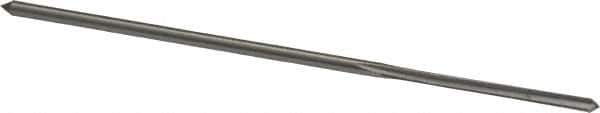 Interstate - 0.102" High Speed Steel 4 Flute Chucking Reamer - Straight Flute, Straight Shank - Apex Tool & Supply