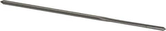 Interstate - 0.102" High Speed Steel 4 Flute Chucking Reamer - Straight Flute, Straight Shank - Apex Tool & Supply