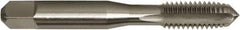 Vermont Tap & Die - 5/8-18 UNF 2/3B 4 Flute Bright Finish High Speed Steel Straight Flute Standard Hand Tap - Plug, Right Hand Thread, 3-13/16" OAL, 1-13/16" Thread Length, H3 Limit, Oversize - Exact Industrial Supply