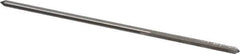 Interstate - 0.106" High Speed Steel Chucking Reamer - Straight Flute, Straight Shank - Apex Tool & Supply