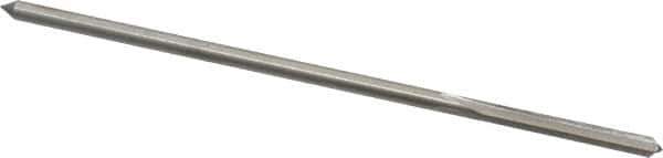 Interstate - 0.117" High Speed Steel 4 Flute Chucking Reamer - Straight Flute, Straight Shank - Apex Tool & Supply