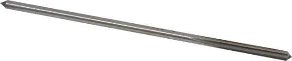 Interstate - 0.1175" High Speed Steel 4 Flute Chucking Reamer - Straight Flute, Straight Shank - Apex Tool & Supply