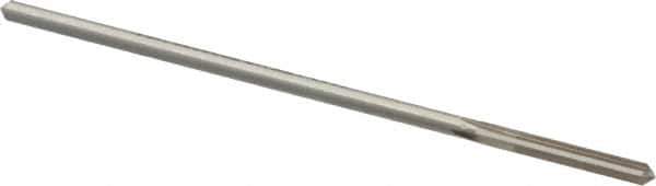 Interstate - 0.118" High Speed Steel 4 Flute Chucking Reamer - Straight Flute, Straight Shank - Apex Tool & Supply