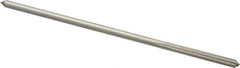 Interstate - 0.119" High Speed Steel 4 Flute Chucking Reamer - Straight Flute, Straight Shank - Apex Tool & Supply
