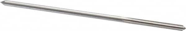 Interstate - 0.1225" High Speed Steel 4 Flute Chucking Reamer - Apex Tool & Supply