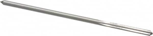 Interstate - 0.1245" High Speed Steel 4 Flute Chucking Reamer - Apex Tool & Supply
