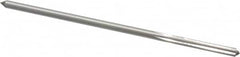 Interstate - 0.1245" High Speed Steel 4 Flute Chucking Reamer - Apex Tool & Supply