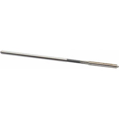 Interstate - 0.1275" High Speed Steel 6 Flute Chucking Reamer - Apex Tool & Supply