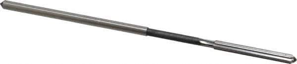 Interstate - 0.13" High Speed Steel 6 Flute Chucking Reamer - Straight Flute, 0.1275" Straight Shank - Apex Tool & Supply