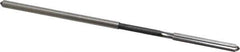 Interstate - 0.13" High Speed Steel 6 Flute Chucking Reamer - Straight Flute, 0.1275" Straight Shank - Apex Tool & Supply