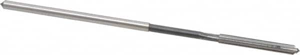 Interstate - 0.134" High Speed Steel 6 Flute Chucking Reamer - Apex Tool & Supply