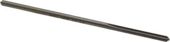 Interstate - 0.138" High Speed Steel 6 Flute Chucking Reamer - Straight Flute, 0.135" Straight Shank - Apex Tool & Supply