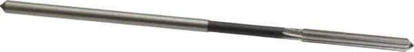 Interstate - 0.1415" High Speed Steel 6 Flute Chucking Reamer - Straight Flute, 0.135" Straight Shank - Apex Tool & Supply