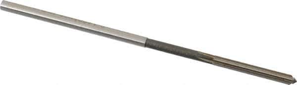Interstate - 0.145" High Speed Steel 6 Flute Chucking Reamer - Straight Flute, 0.143" Straight Shank - Apex Tool & Supply