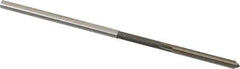 Interstate - 0.145" High Speed Steel 6 Flute Chucking Reamer - Straight Flute, 0.143" Straight Shank - Apex Tool & Supply