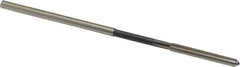 Interstate - 0.149" High Speed Steel 6 Flute Chucking Reamer - Straight Flute, 0.143" Straight Shank - Apex Tool & Supply