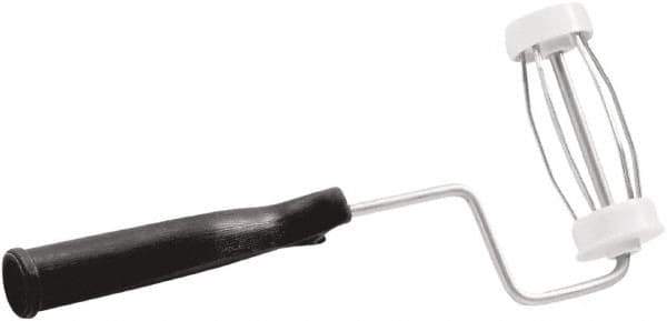 Wooster Brush - 4" Wide x 11" Long Roller Frame - Metal Frame, Polypropylene Handle - Apex Tool & Supply
