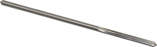 Interstate - 0.158" High Speed Steel 6 Flute Chucking Reamer - Apex Tool & Supply