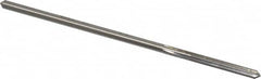 Interstate - 0.158" High Speed Steel 6 Flute Chucking Reamer - Apex Tool & Supply