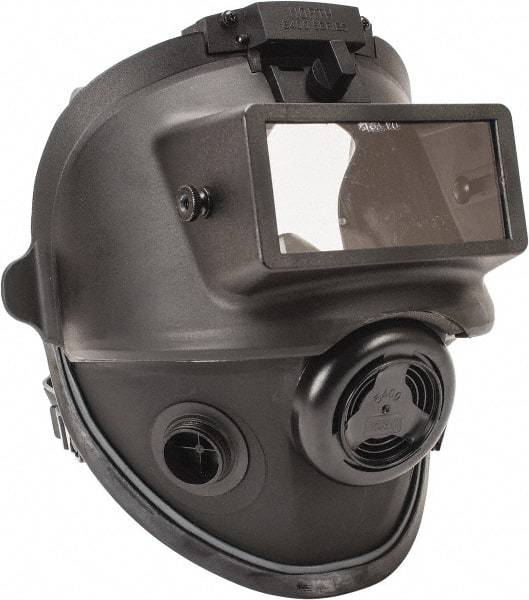 North - Series 5400W, Size M/L Full Face Welding Respirator - 4-Point Suspension, Threaded Connection - Apex Tool & Supply