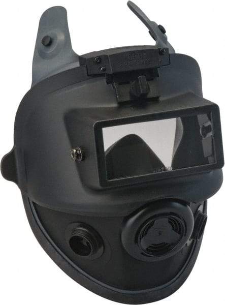 North - Series 5400W, Size S Full Face Welding Respirator - 4-Point Suspension, Threaded Connection - Apex Tool & Supply