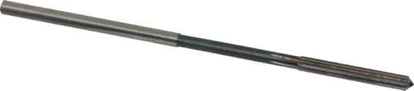 Interstate - 0.1615" High Speed Steel 6 Flute Chucking Reamer - Straight Flute, 0.1595" Straight Shank - Apex Tool & Supply