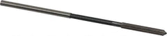 Interstate - 0.1655" High Speed Steel 6 Flute Chucking Reamer - Straight Flute, 0.1595" Straight Shank - Apex Tool & Supply