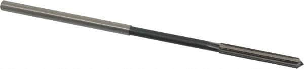 Interstate - 0.168" High Speed Steel 6 Flute Chucking Reamer - Straight Flute, 0.1595" Straight Shank - Apex Tool & Supply