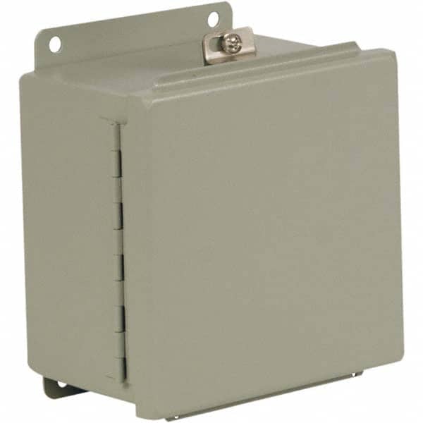 Wiegmann - NEMA 4 Steel Standard Enclosure with Continuous Hinge Cover - Apex Tool & Supply
