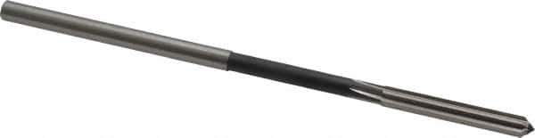 Interstate - 0.1845" High Speed Steel 6 Flute Chucking Reamer - Straight Flute, 0.1805" Straight Shank - Apex Tool & Supply