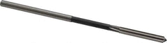 Interstate - 0.1845" High Speed Steel 6 Flute Chucking Reamer - Straight Flute, 0.1805" Straight Shank - Apex Tool & Supply