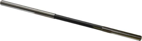 Interstate - 0.1895" High Speed Steel 6 Flute Chucking Reamer - Straight Flute, 0.186" Straight Shank - Apex Tool & Supply