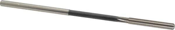 Interstate - 0.1925" High Speed Steel 6 Flute Chucking Reamer - Straight Flute, 0.186" Straight Shank - Apex Tool & Supply