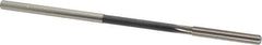 Interstate - 0.1925" High Speed Steel 6 Flute Chucking Reamer - Straight Flute, 0.186" Straight Shank - Apex Tool & Supply