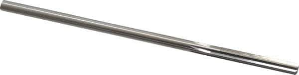 Interstate - 0.193" High Speed Steel 6 Flute Chucking Reamer - Straight Flute, 0.186" Straight Shank - Apex Tool & Supply