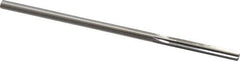 Interstate - 0.193" High Speed Steel 6 Flute Chucking Reamer - Straight Flute, 0.186" Straight Shank - Apex Tool & Supply