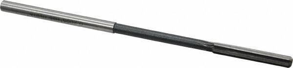 Interstate - 0.2005" High Speed Steel 6 Flute Chucking Reamer - Straight Flute, 0.1945" Straight Shank - Apex Tool & Supply