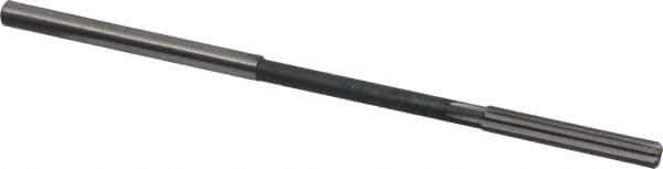Interstate - 0.203" High Speed Steel 6 Flute Chucking Reamer - Straight Flute, 0.1945" Straight Shank - Apex Tool & Supply