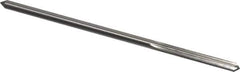 Interstate - 0.2045" High Speed Steel 6 Flute Chucking Reamer - Straight Flute, 0.2016" Straight Shank - Apex Tool & Supply