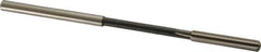 Interstate - 0.214" High Speed Steel 6 Flute Chucking Reamer - Straight Flute, 0.2075" Straight Shank - Apex Tool & Supply