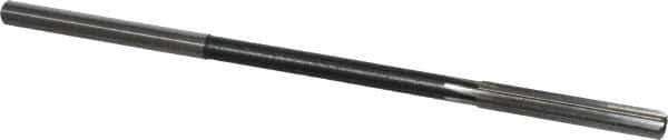 Interstate - 0.235" High Speed Steel 6 Flute Chucking Reamer - Straight Flute, 0.2329" Straight Shank - Apex Tool & Supply