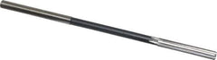 Interstate - 0.244" High Speed Steel 6 Flute Chucking Reamer - Straight Flute, 0.2329" Straight Shank - Apex Tool & Supply