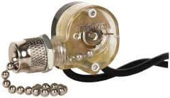 Pass & Seymour - 1 Pole Canopy Pull Appliance Switch - 6 Amps at 125 Volts, 3 Amps at 250 Volts, On-Off Sequence - Apex Tool & Supply