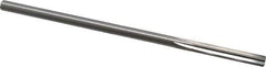 Interstate - 0.2525" High Speed Steel 6 Flute Chucking Reamer - Straight Flute, 1/4" Straight Shank - Apex Tool & Supply