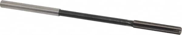 Interstate - 0.253" High Speed Steel 6 Flute Chucking Reamer - Apex Tool & Supply