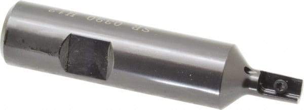 Carmex - 0.39" Cut Diam, 0.51" Max Depth of Cut, 3/4" Shank Diam, Indexable Thread Mill - Insert Style I/E, 12mm Insert Size, 1 Insert, Toolholder Style SR, 3.35" OAL - Apex Tool & Supply