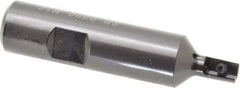 Carmex - 0.39" Cut Diam, 0.51" Max Depth of Cut, 3/4" Shank Diam, Indexable Thread Mill - Insert Style I/E, 12mm Insert Size, 1 Insert, Toolholder Style SR, 3.35" OAL - Apex Tool & Supply