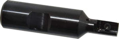 Carmex - 1/2" Cut Diam, 0.7" Max Depth of Cut, 3/4" Shank Diam, Indexable Thread Mill - Insert Style I/E, 14mm Insert Size, 1 Insert, Toolholder Style SR, 2.95" OAL - Apex Tool & Supply